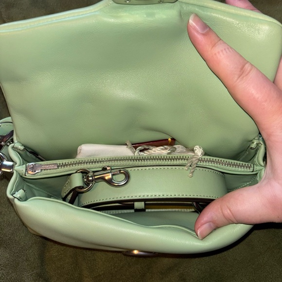 Coach Pistachio Pillow Tabby Shoulder Bag - Picture 7 of 8